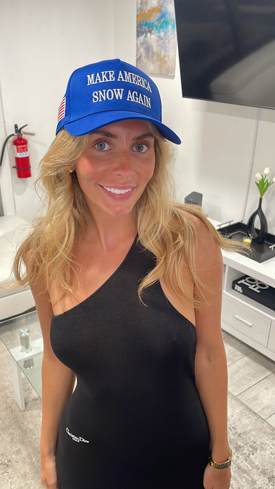 "MAKE AMERICA SNOW AGAIN" HAT