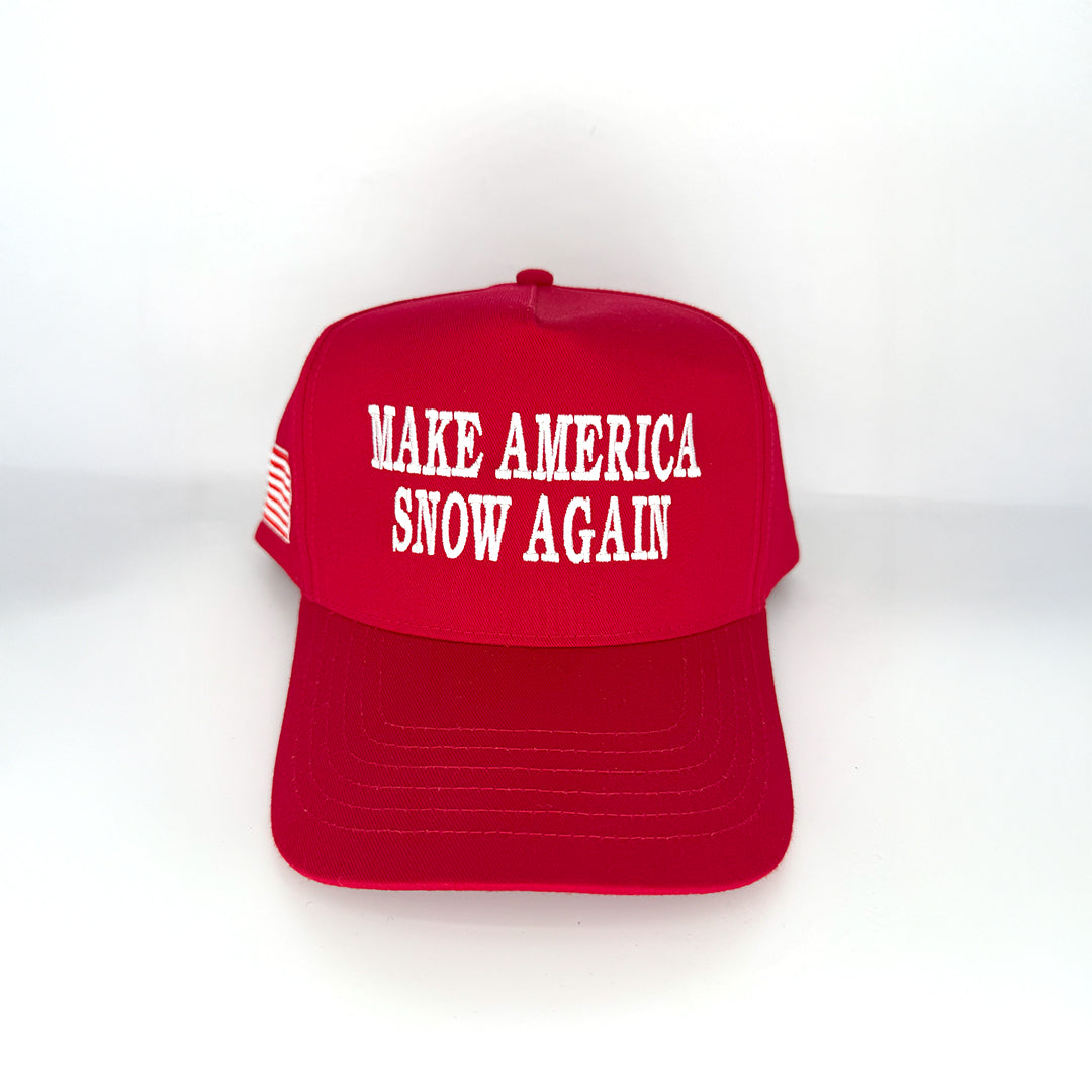 "MAKE AMERICA SNOW AGAIN" HAT