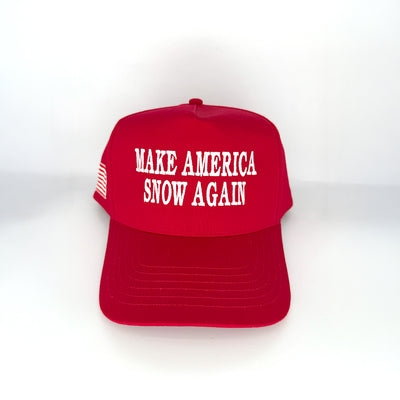 "MAKE AMERICA SNOW AGAIN" HAT